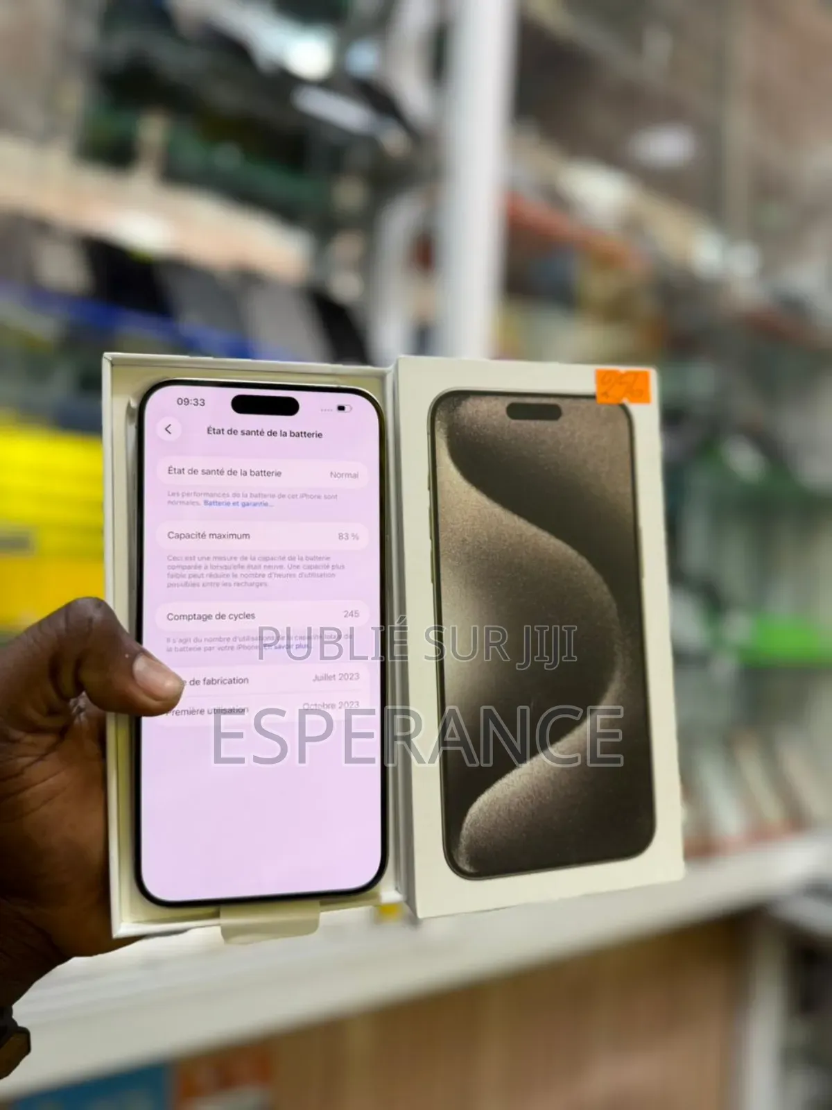 Apple iPhone 15 Pro Max 256 GB Gris