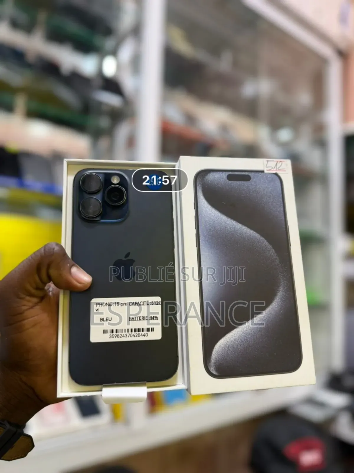 Apple iPhone 15 Pro Max 256 GB Gris