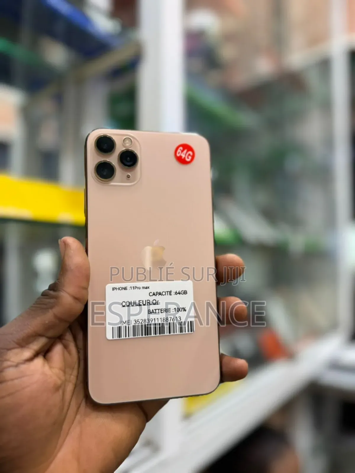 Apple iPhone 11 Pro Max 64 GB Doré