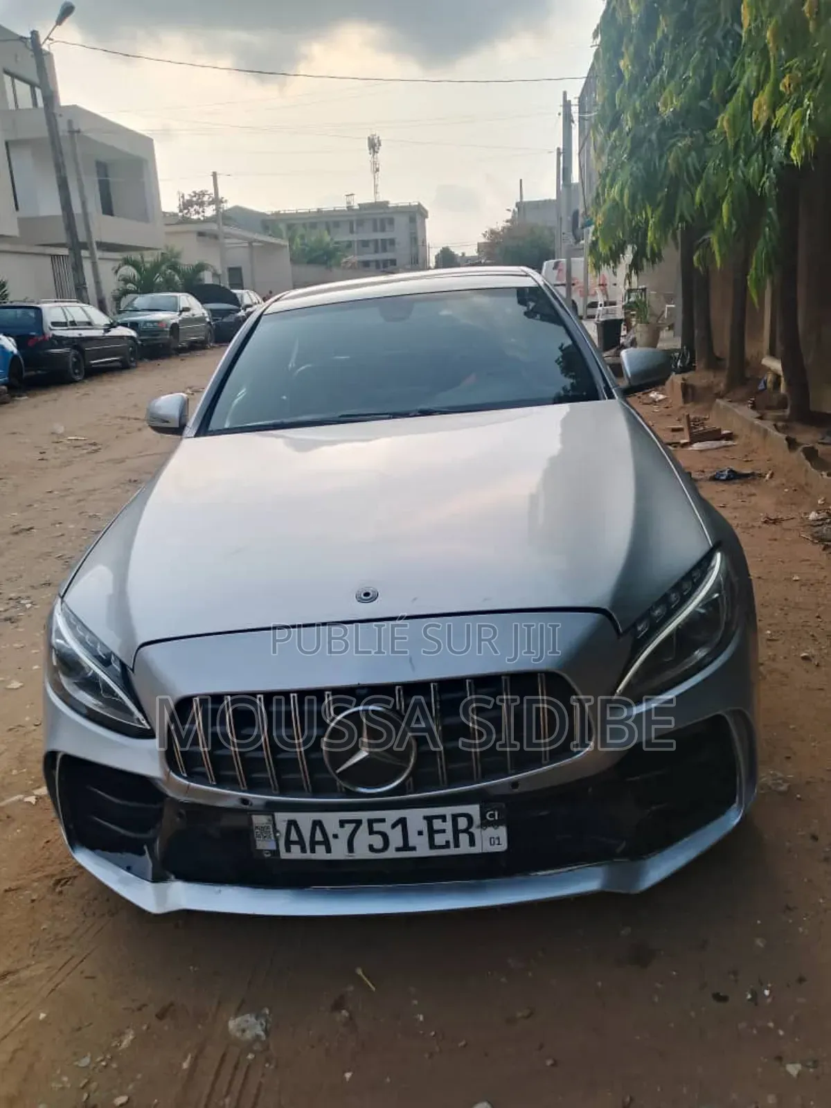 Mercedes-Benz C300 Base 4Matic Sedan AWD (2.0L 4cyl 7A) 2016 Gris