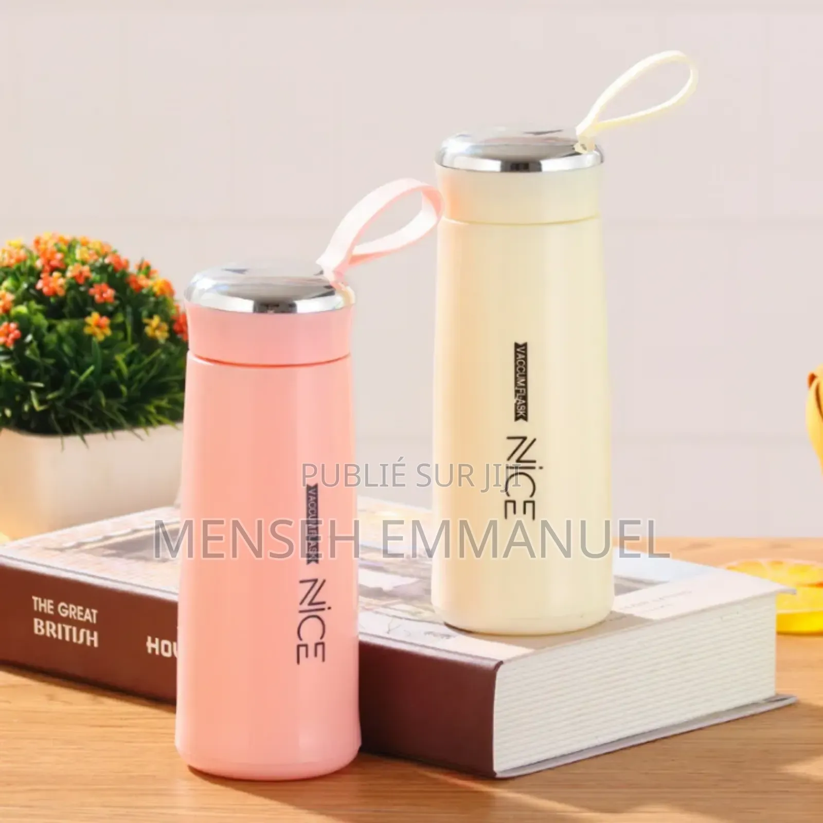 Portables Glass Water Bottle