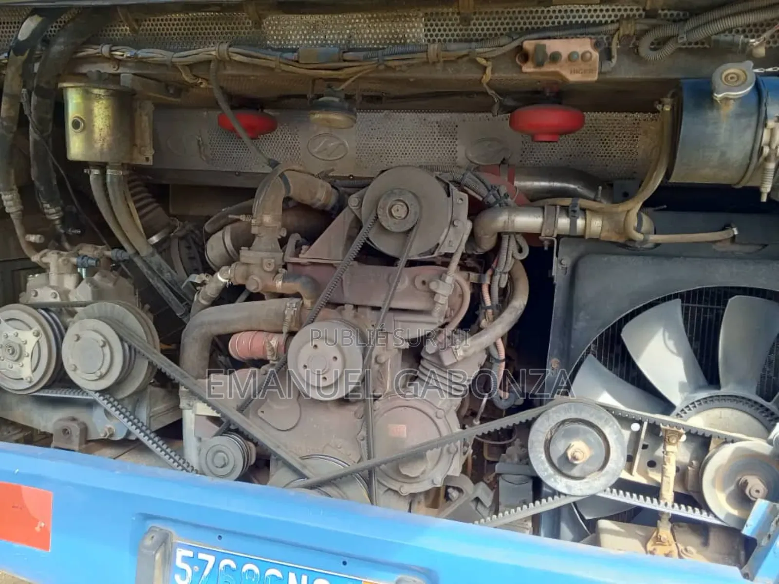 Higer KLQ6896AE42 2014 Blue