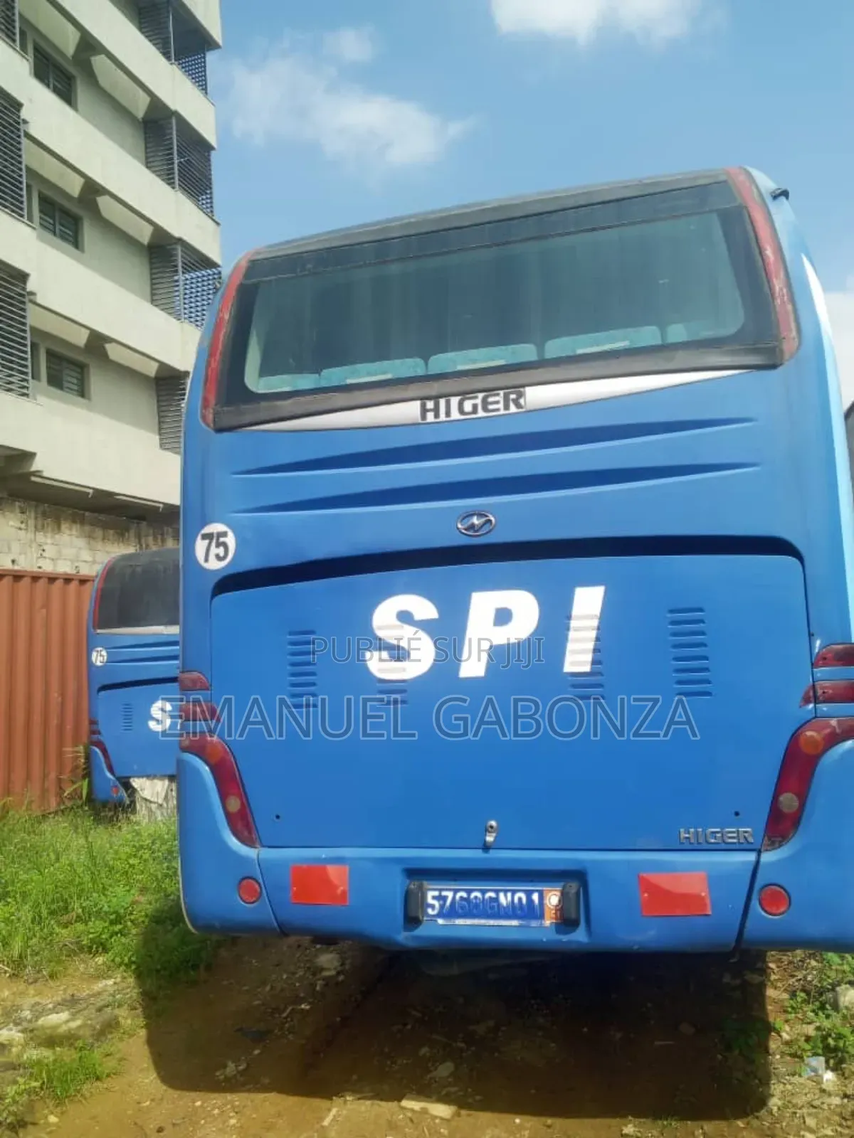 Higer KLQ6896AE42 2014 Blue