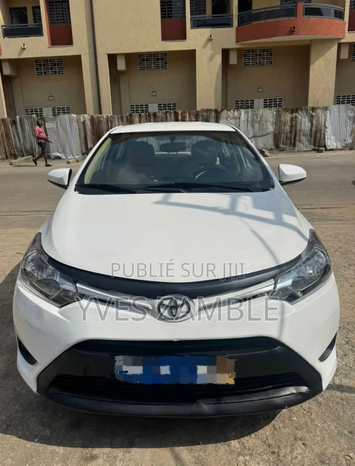 Toyota Yaris 2016 Blanc