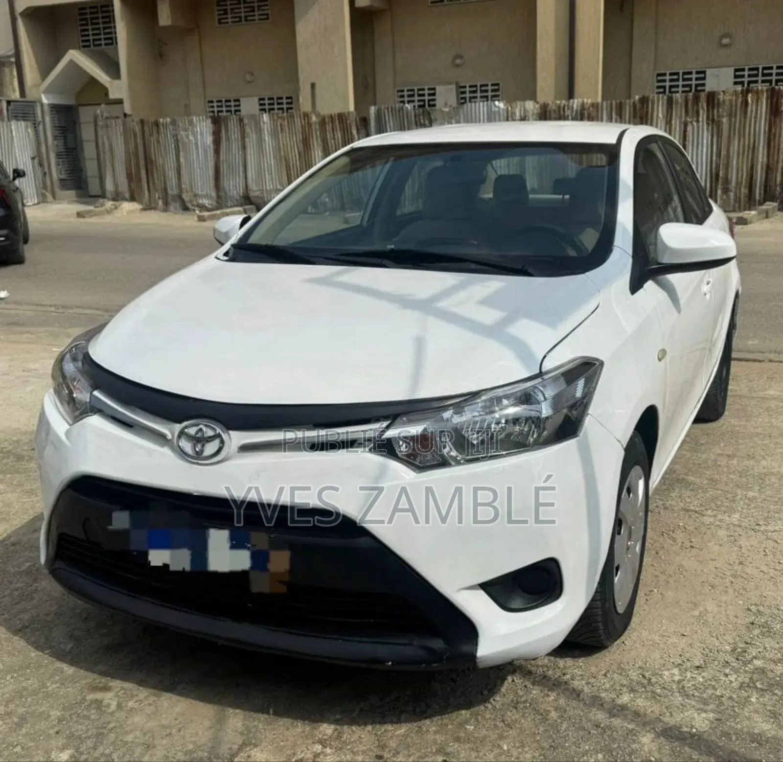 Toyota Yaris 2016 Blanc