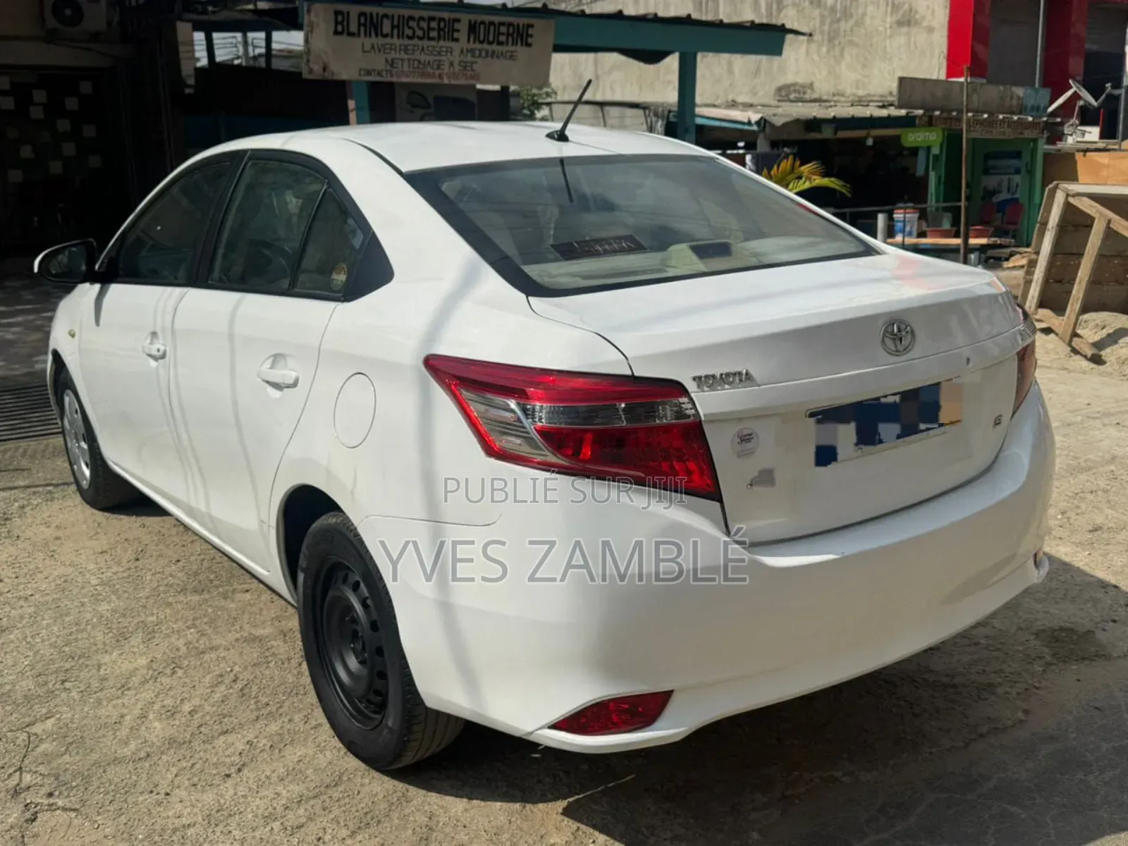 Toyota Yaris 2016 Blanc