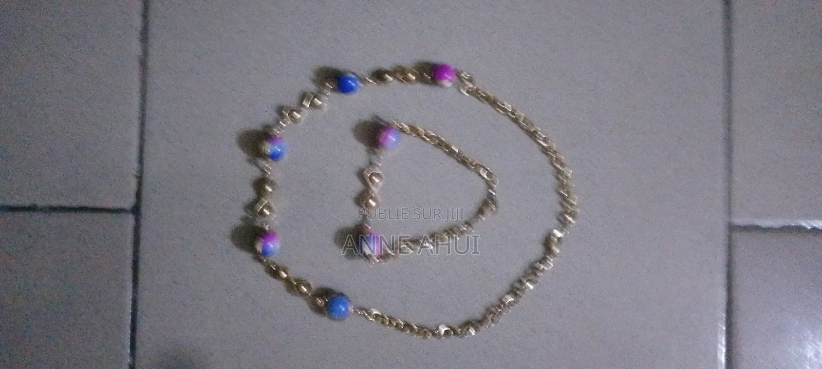 Ensemble Chaine Et Bracelet