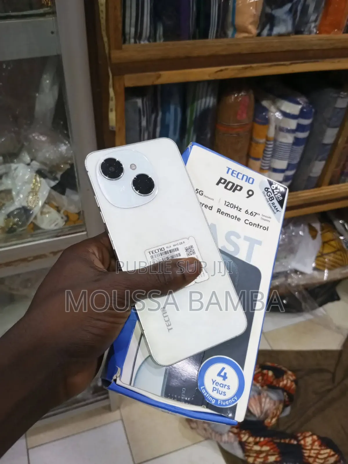 New Tecno Pop 9 128 GB Blanc