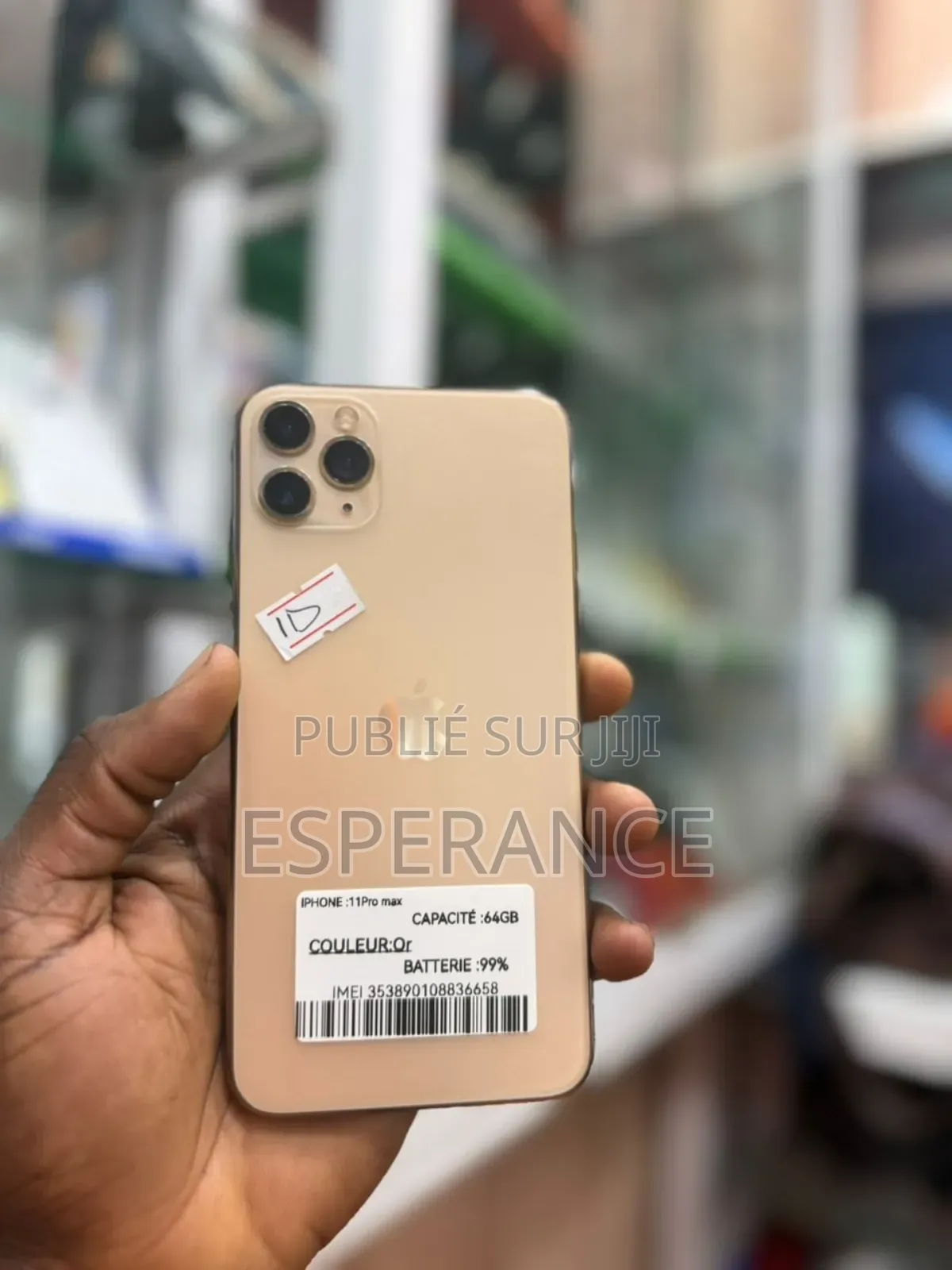 Apple iPhone 11 Pro Max 64 GB Doré