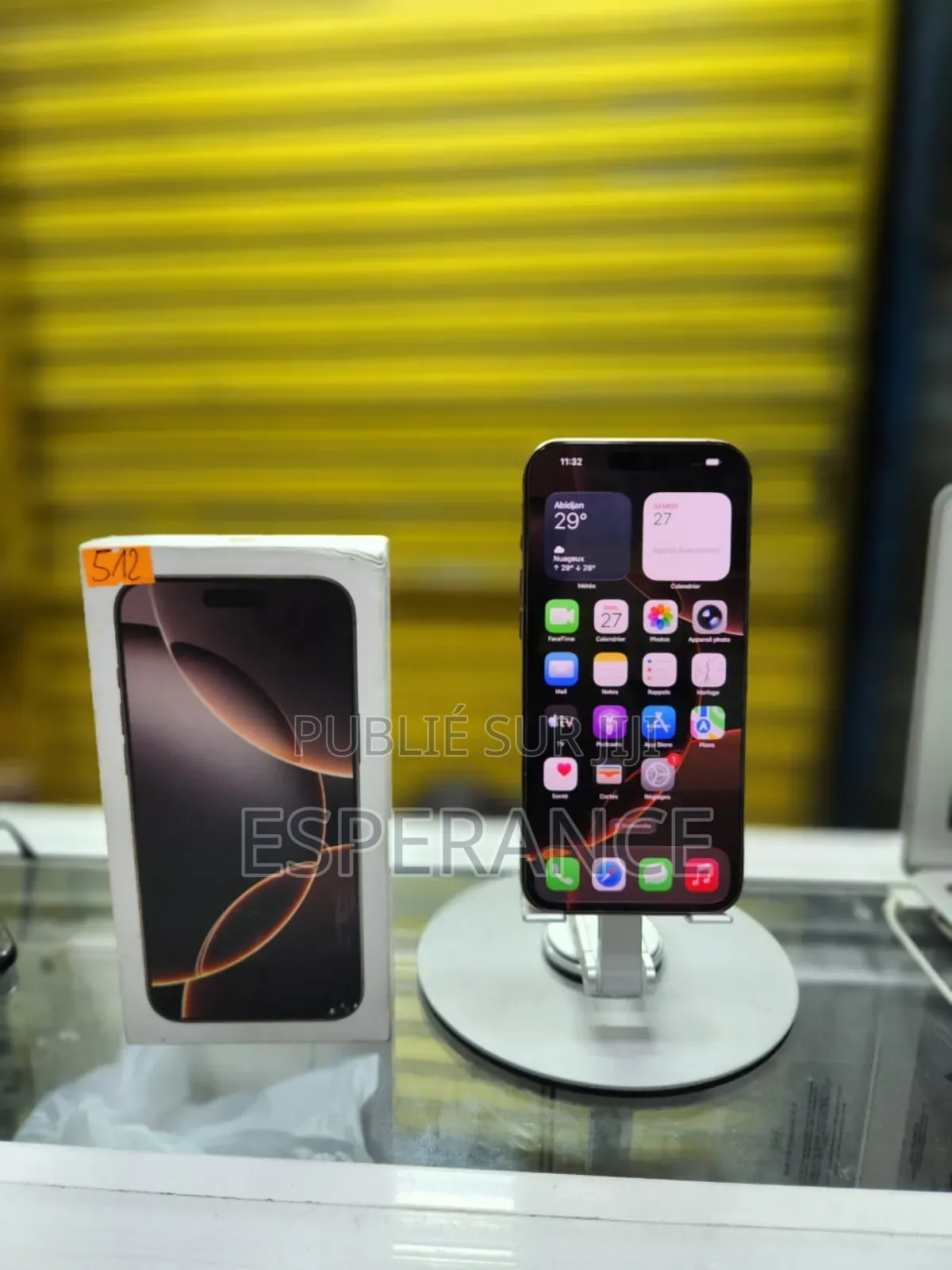 Apple iPhone 16 Pro Max 256 GB Doré