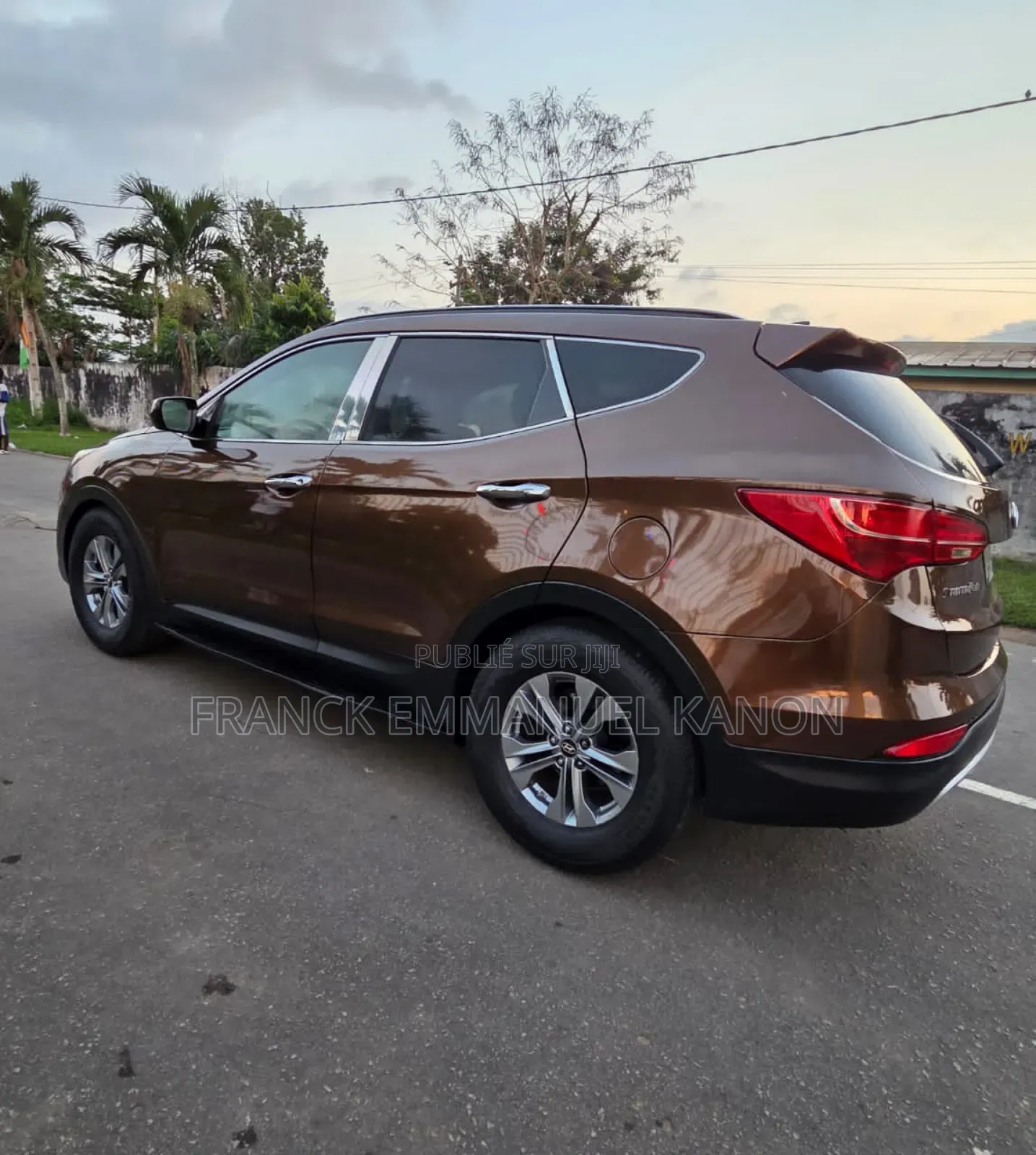 Hyundai Santa Fe SE FWD 2017 Marron