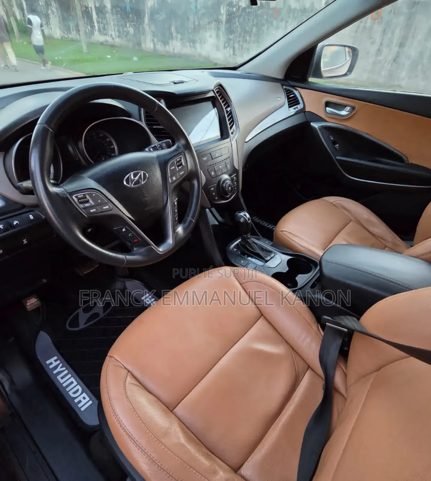 Hyundai Santa Fe SE FWD 2017 Marron