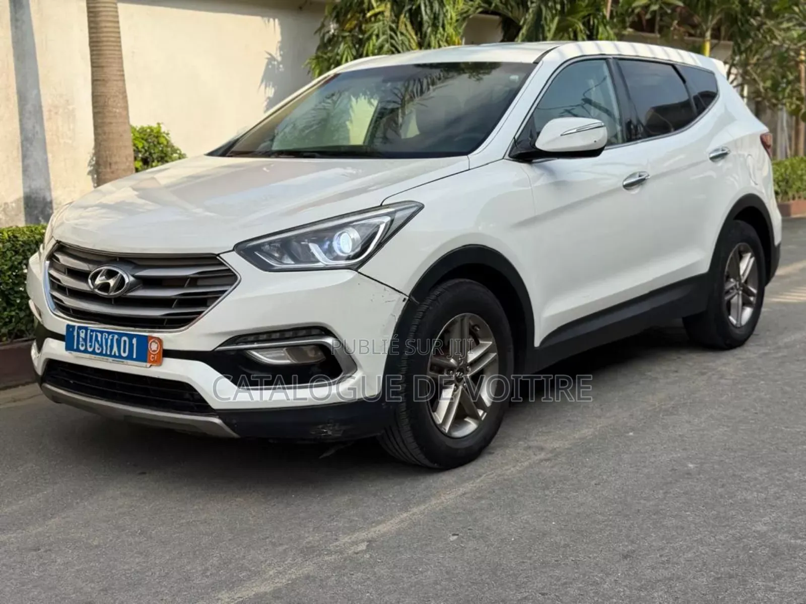 Hyundai Santa Fe 2017 Blanc