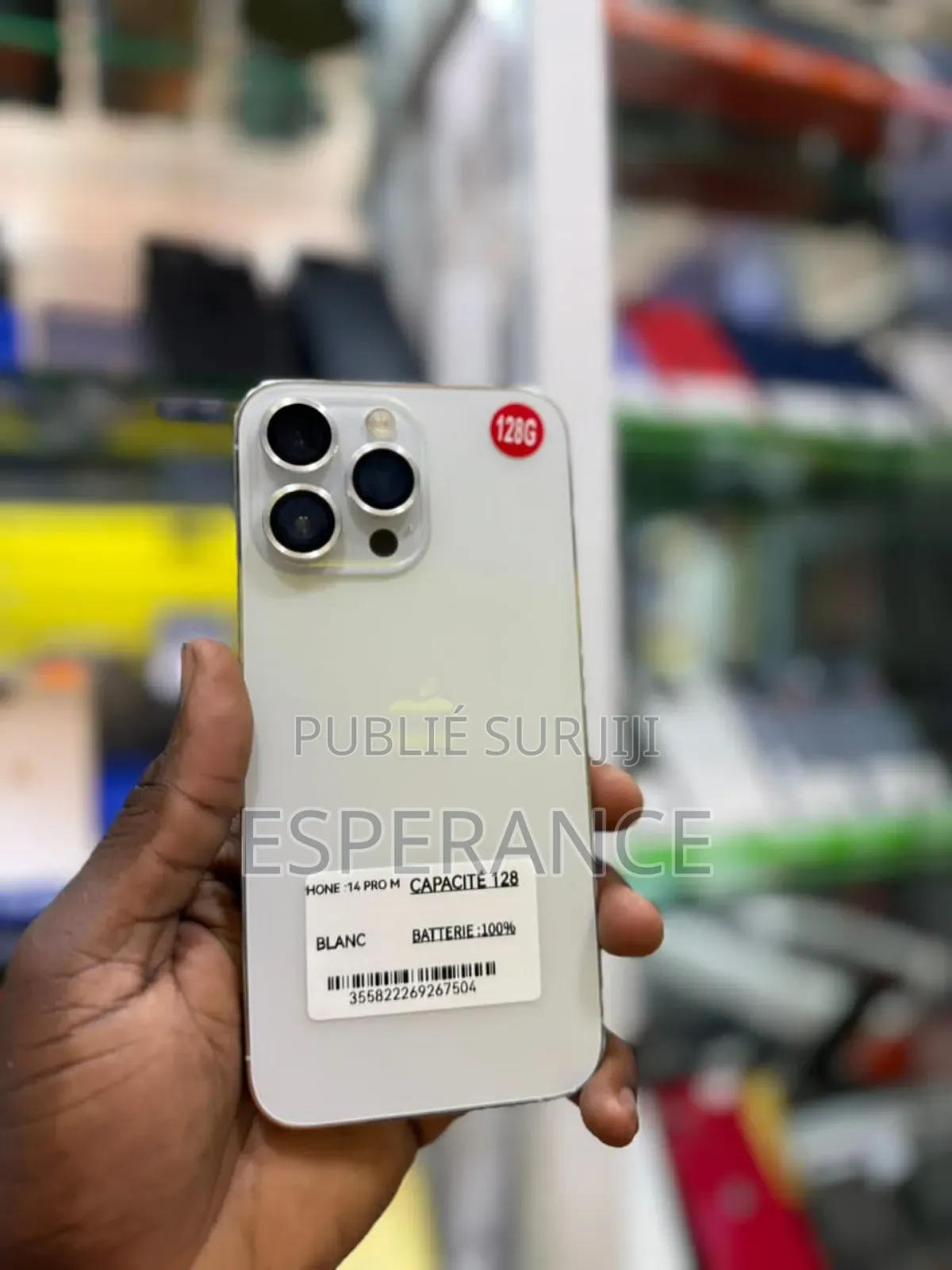 Apple iPhone 14 Pro Max 128 GB Blanc