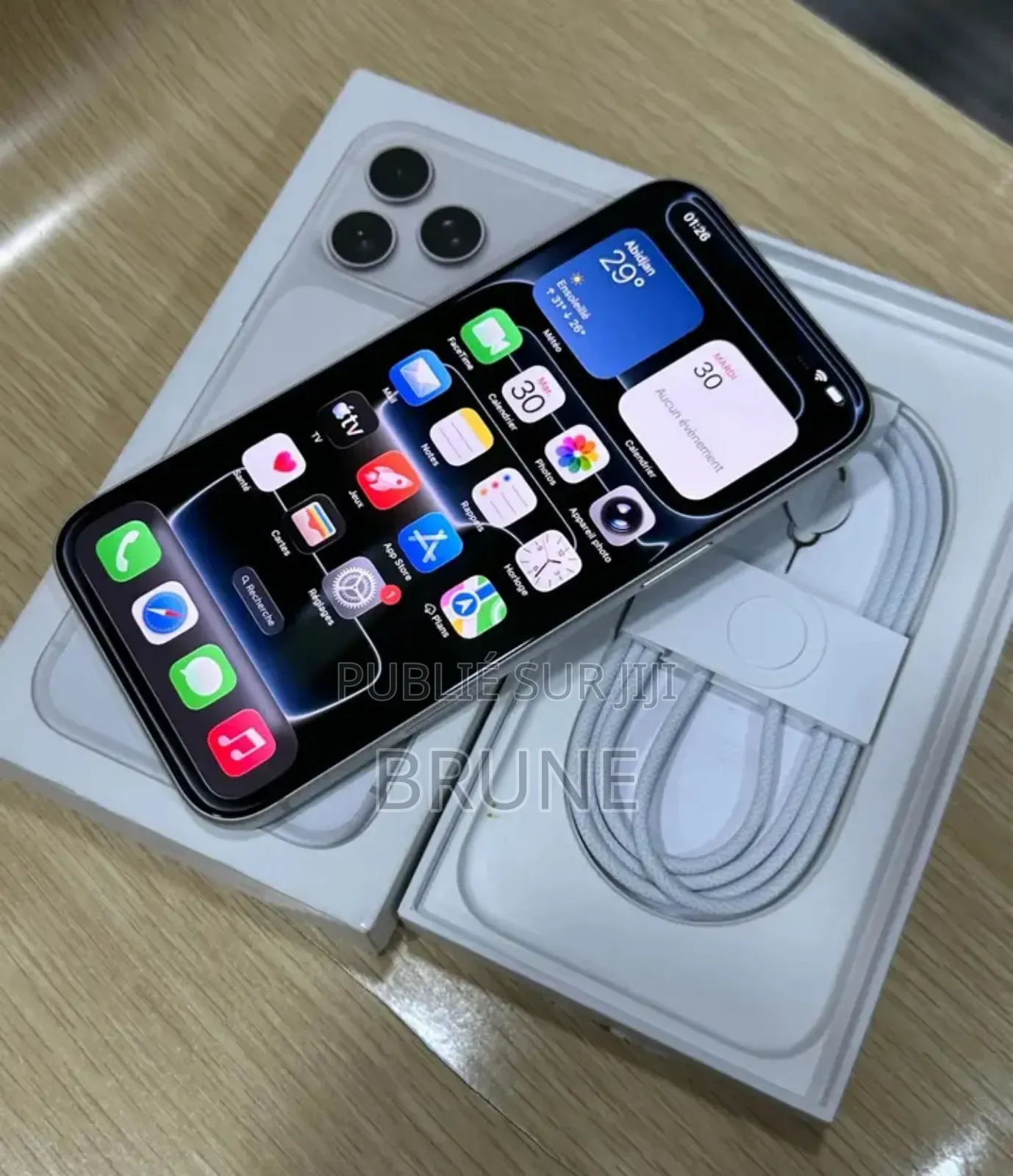 Apple iPhone 17 Pro Max 256 GB Blanc