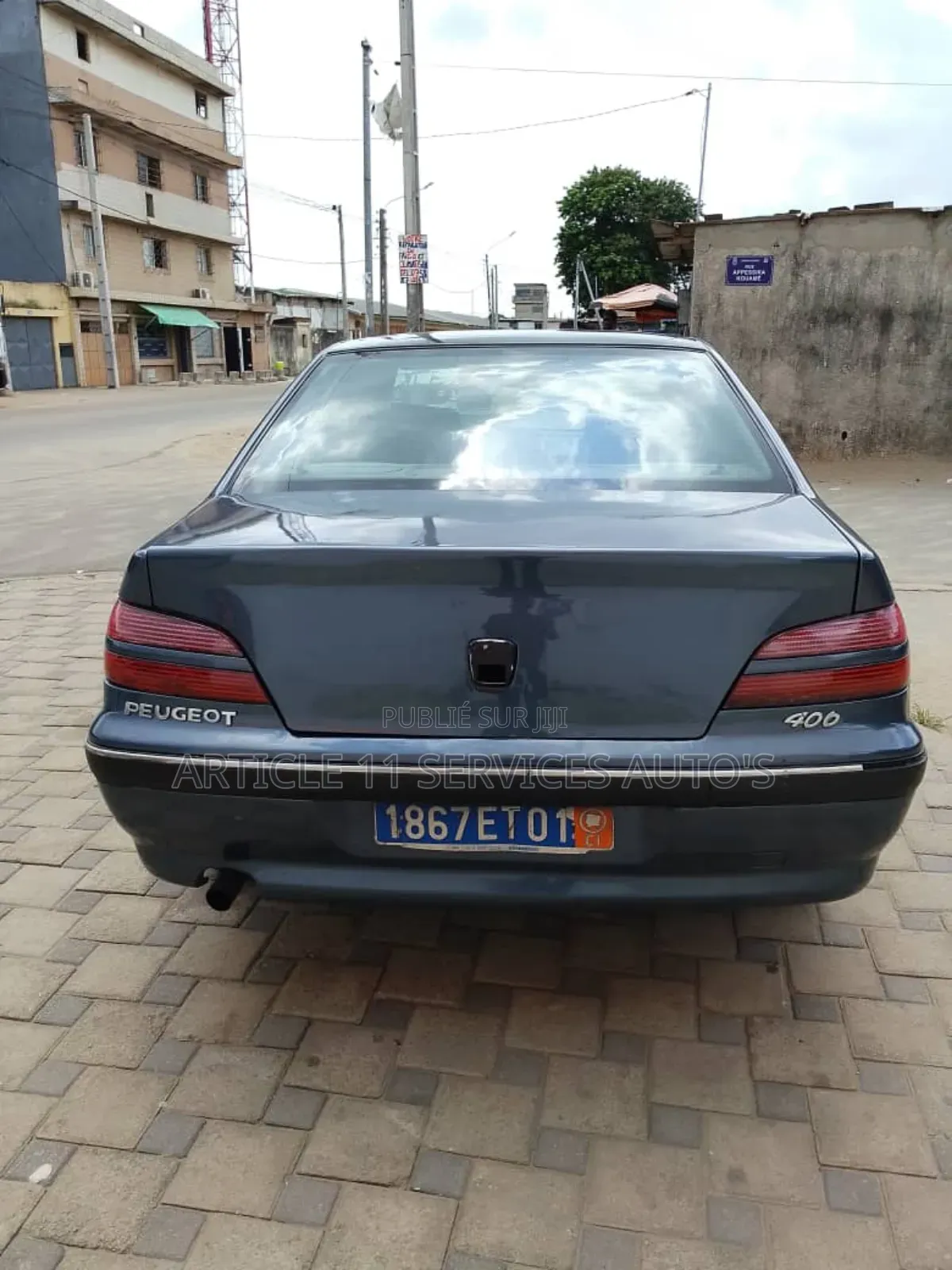 Peugeot 406 Coupe 2002 Gris