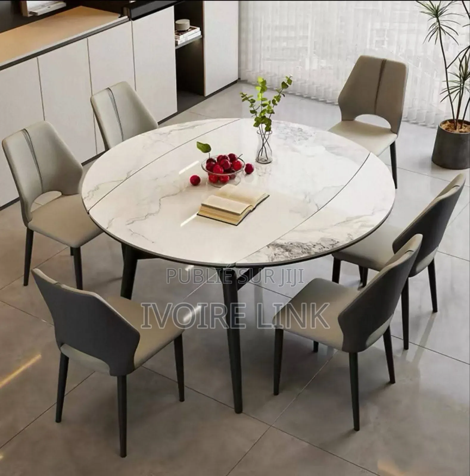 Table Ronde 6 Places Extensible