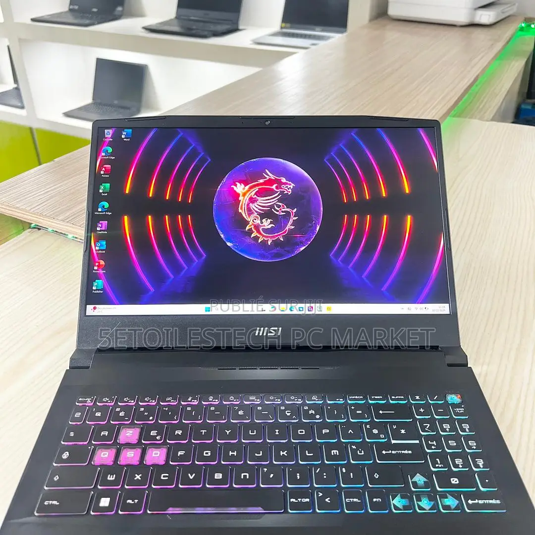 New Ordinateur Portable MSI Pulse GL76 16GB Intel Core I7 SSD 512GB