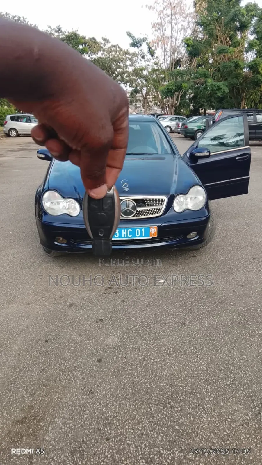 Mercedes-Benz C200 2004 Blue