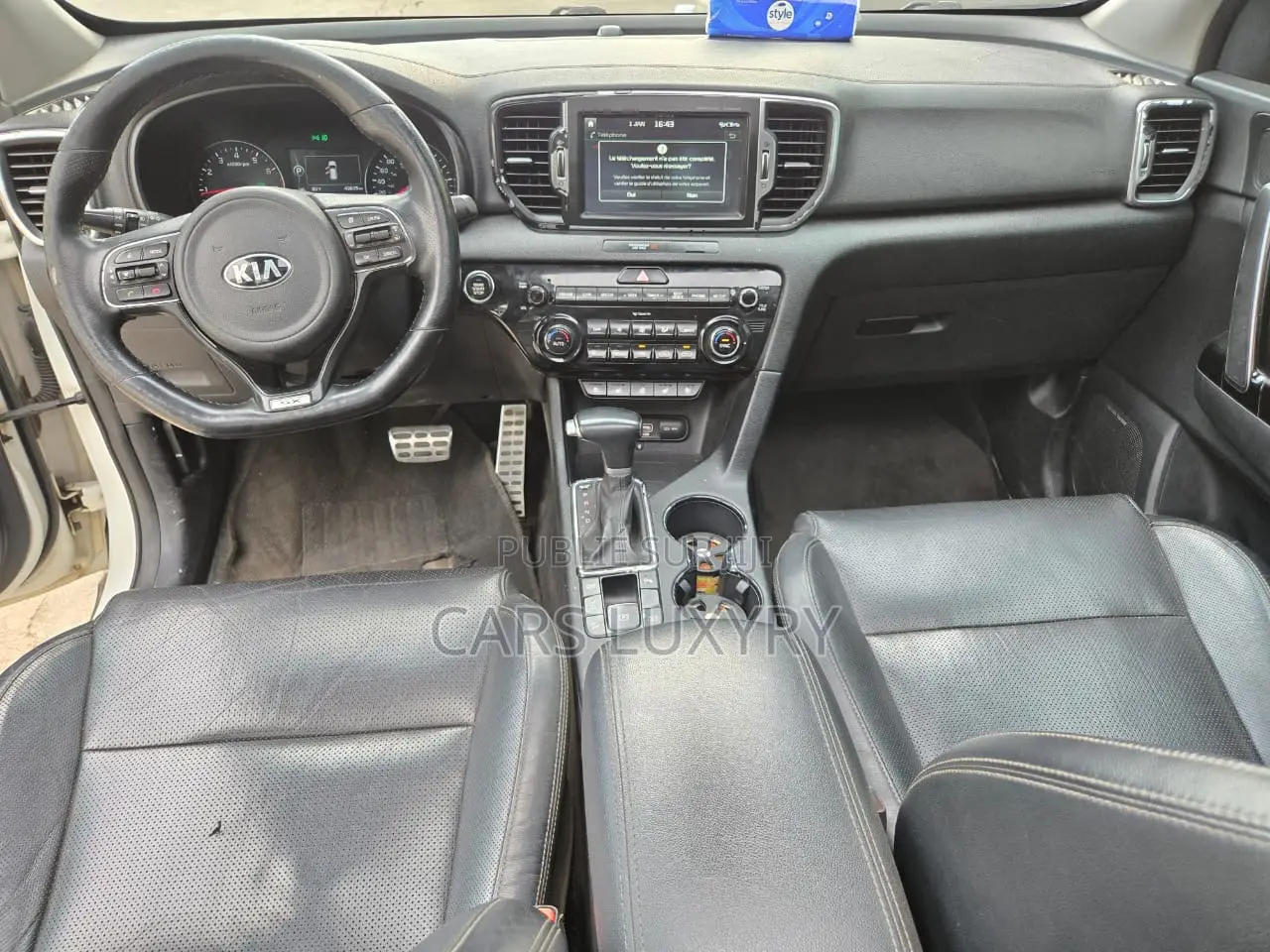 Kia Sportage SX Turbo AWD 2018 Blanc