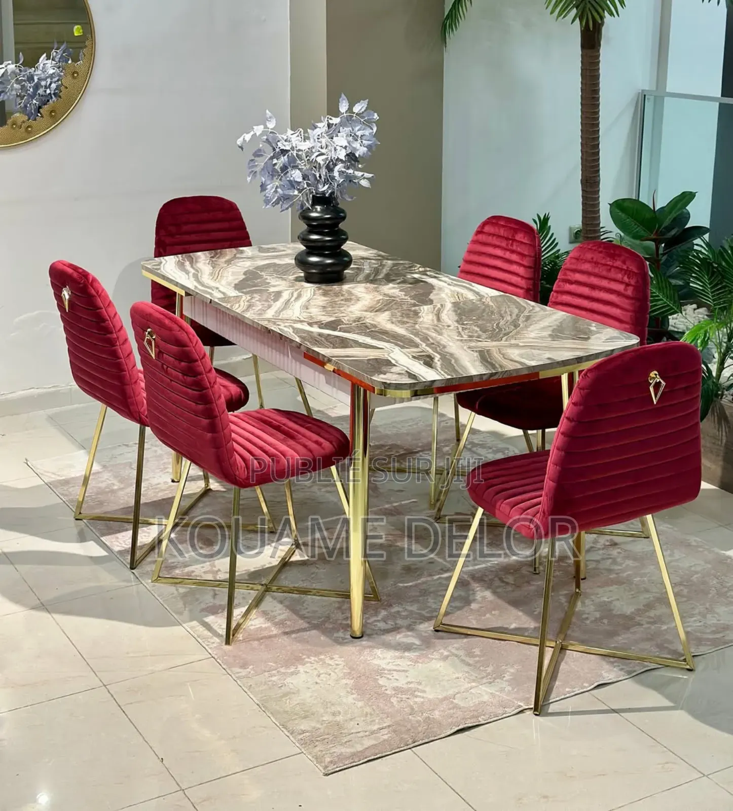 Table De Salle À Manger 6 Chaises Neuf