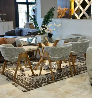 Table Vitré a 6 Chaises Neuf