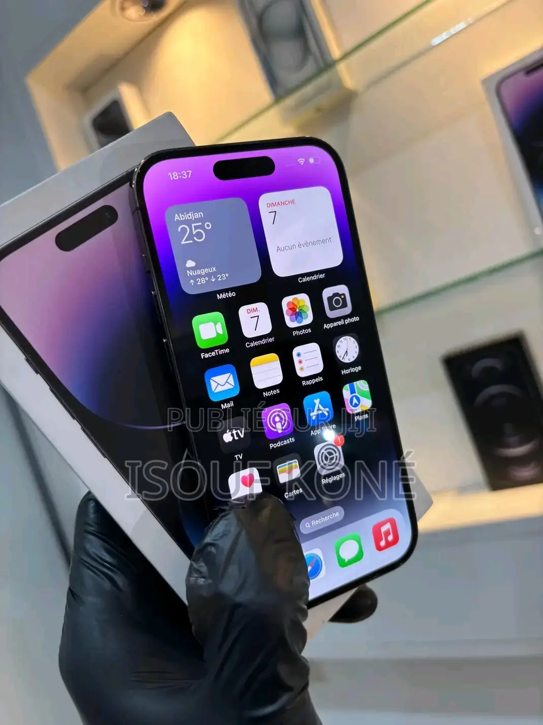 New Apple iPhone 13 Pro 256 GB Argenté