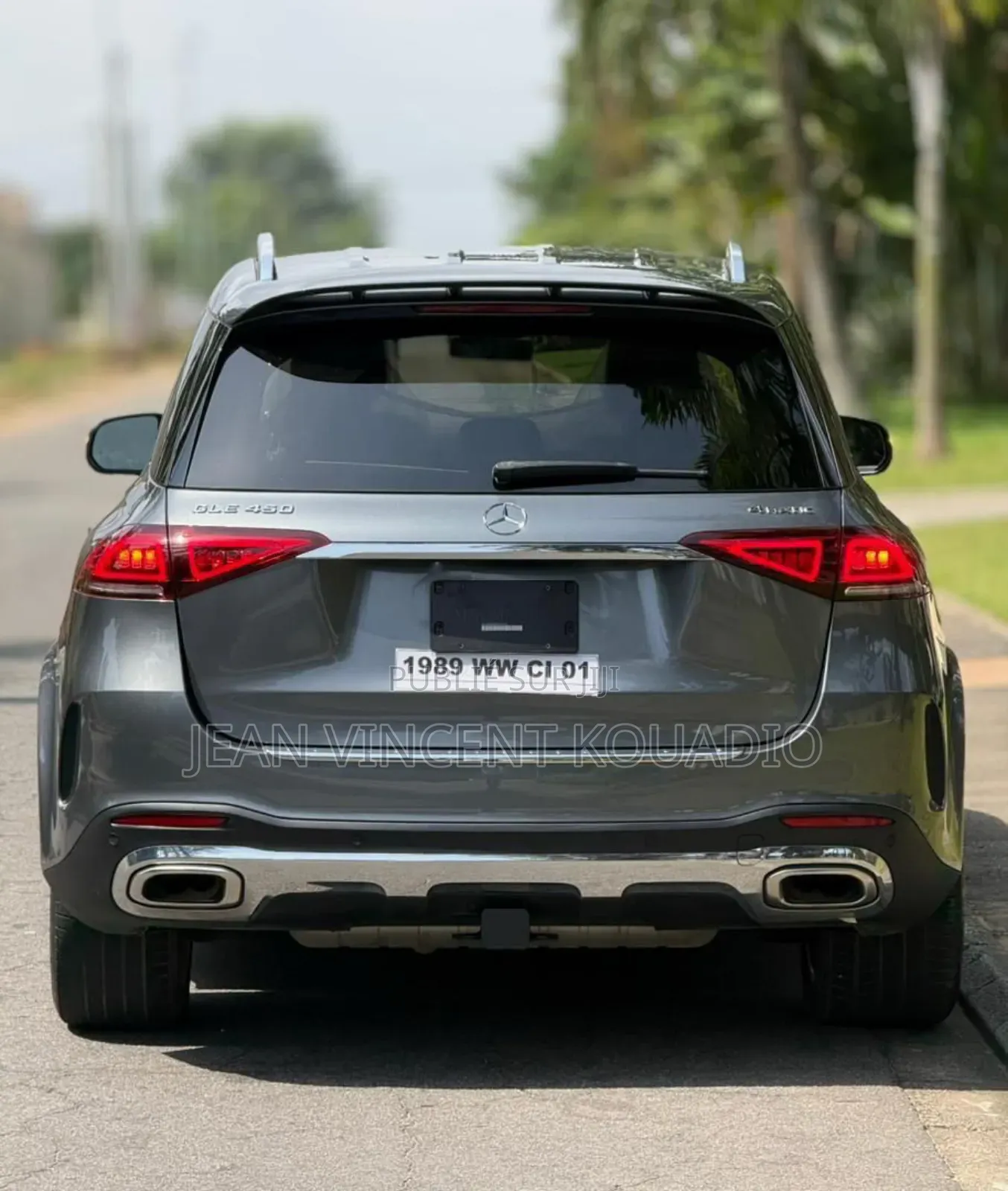 Mercedes-Benz GLE-Class GLE 450 4MATIC 2021 Noir Mat