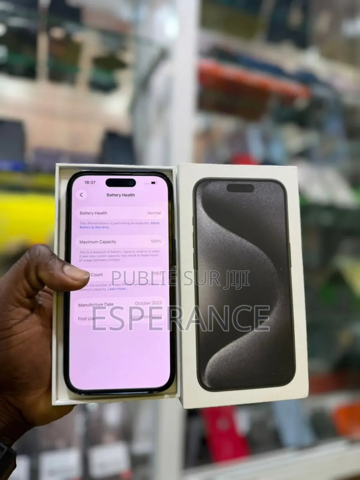 Apple iPhone 15 Pro 256 GB Gris