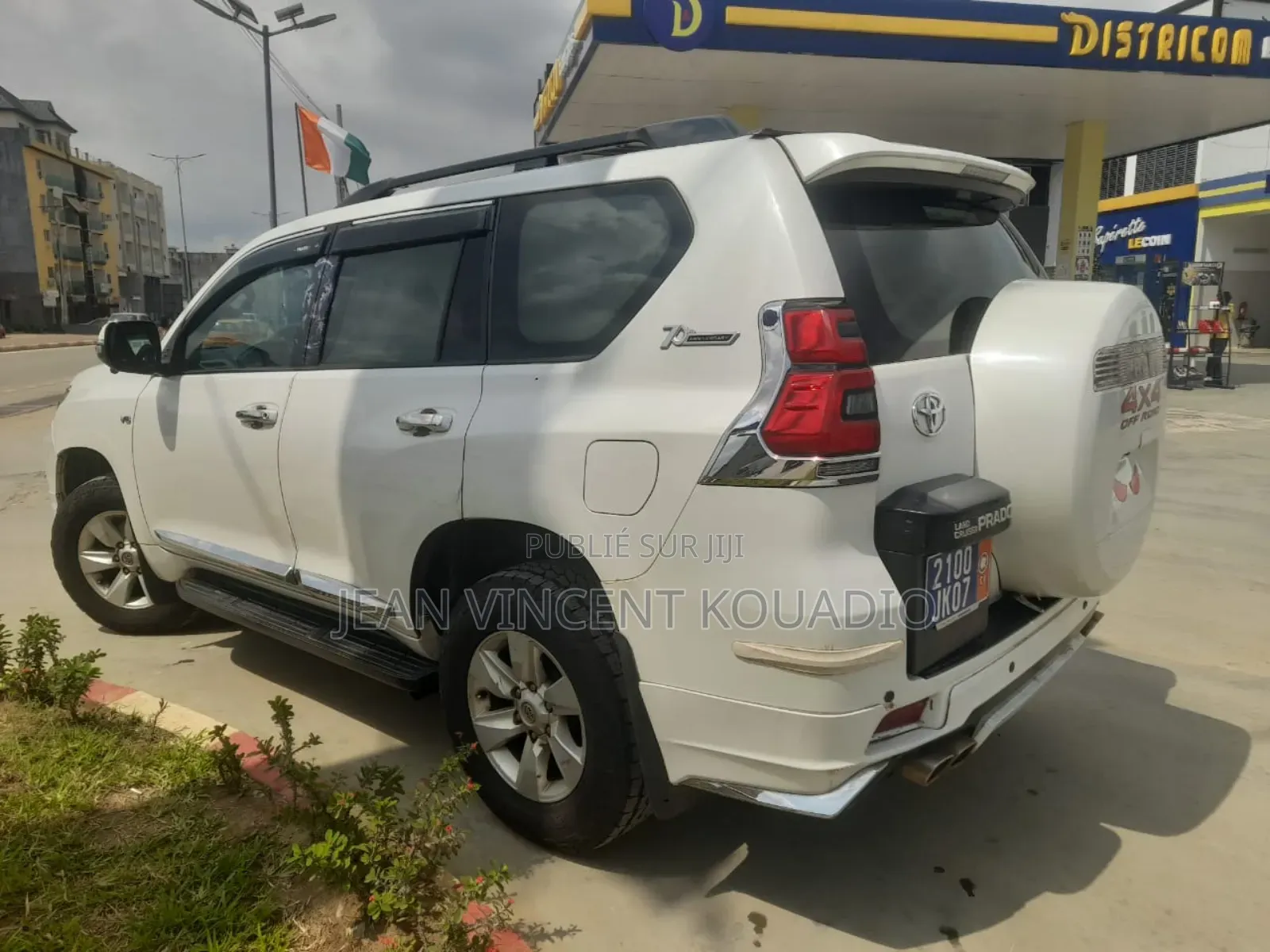 Toyota Land Cruiser 4.0 V6 GXR 2019 Blanc