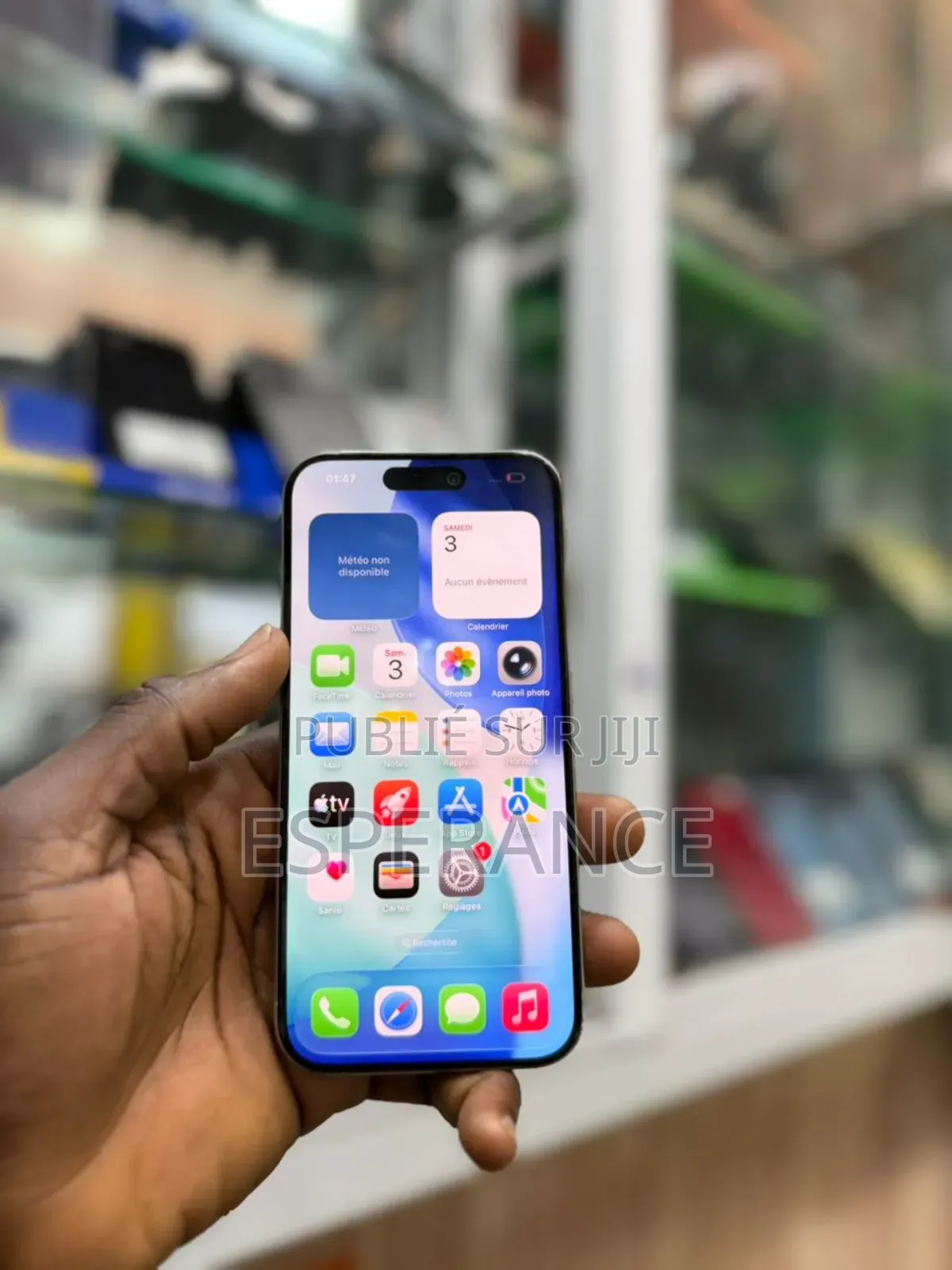 Apple iPhone 15 Pro 256 GB Blanc