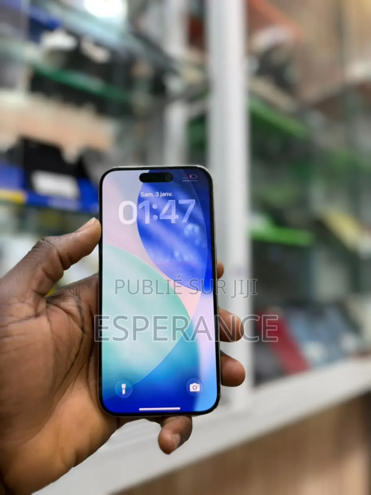 Apple iPhone 15 Pro 256 GB Blanc