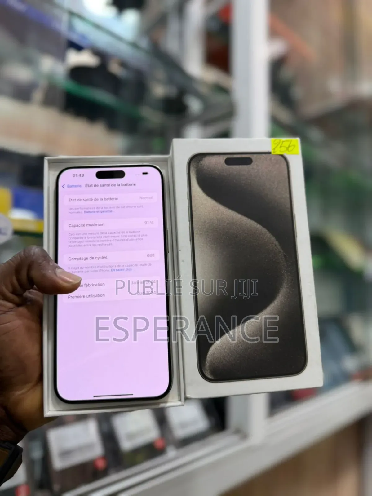 Apple iPhone 15 Pro Max 256 GB Gris