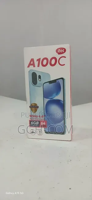 New Itel A100C 64 GB Black