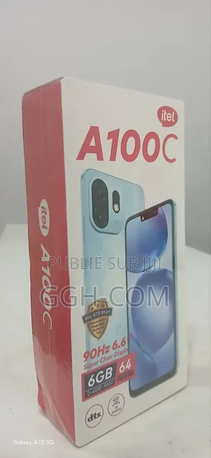 New Itel A100C 64 GB Black