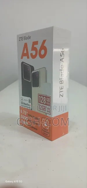 New ZTE A55 128 GB Black