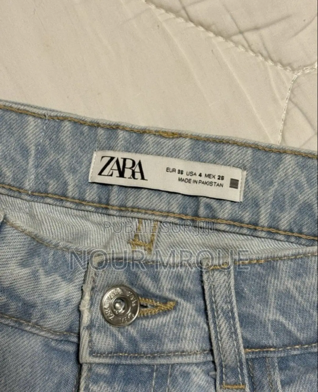 Jean Droit Zara Femme