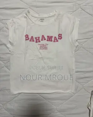 T-Shirt Blanc Bahamas