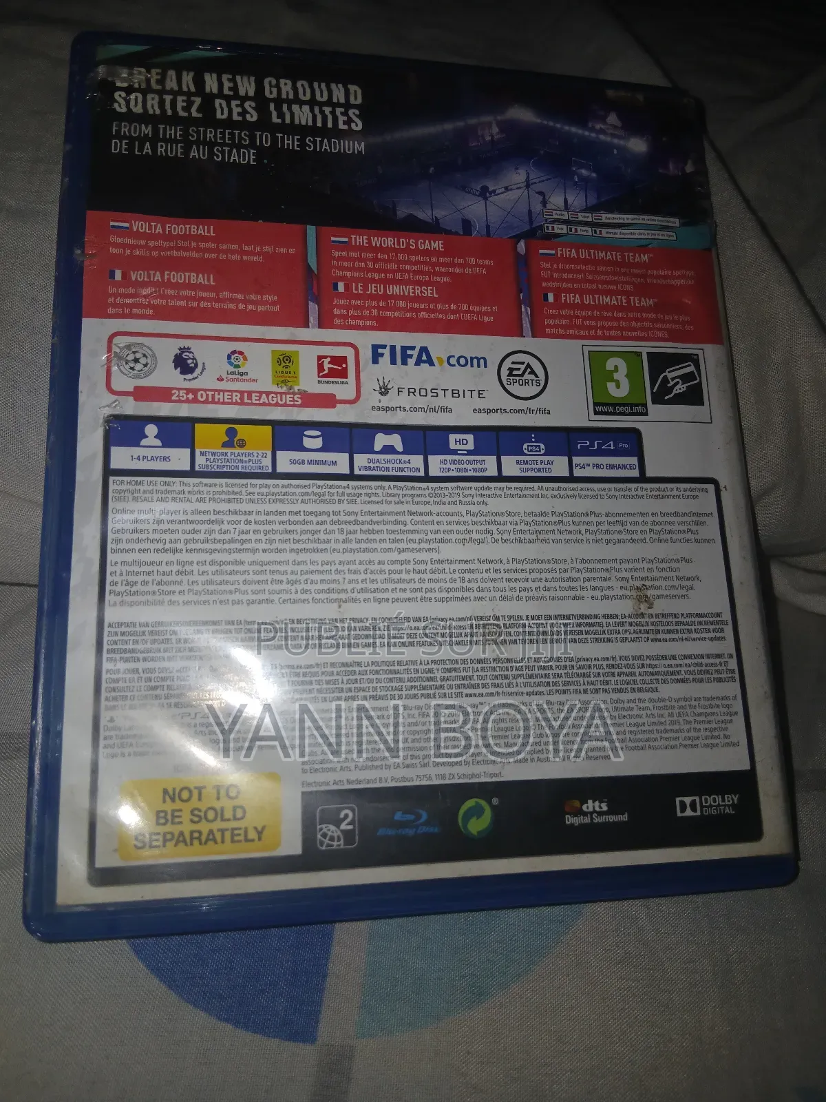 Jeu Ps4 Fifa 20