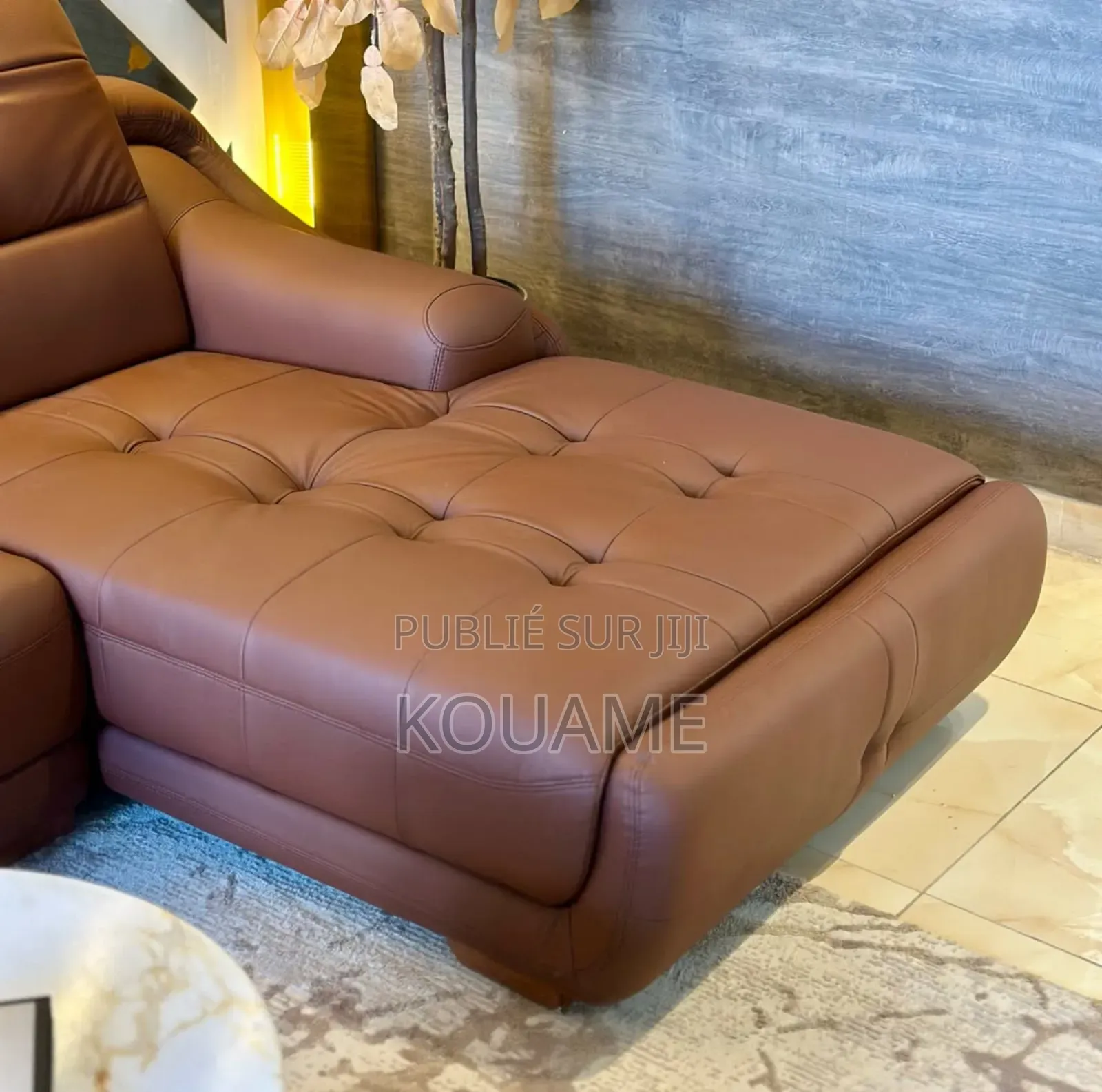 Canapé d'Angle en Cuir Neuf Disponible