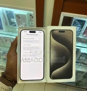 New Apple iPhone 15 Pro Max 256 GB Black