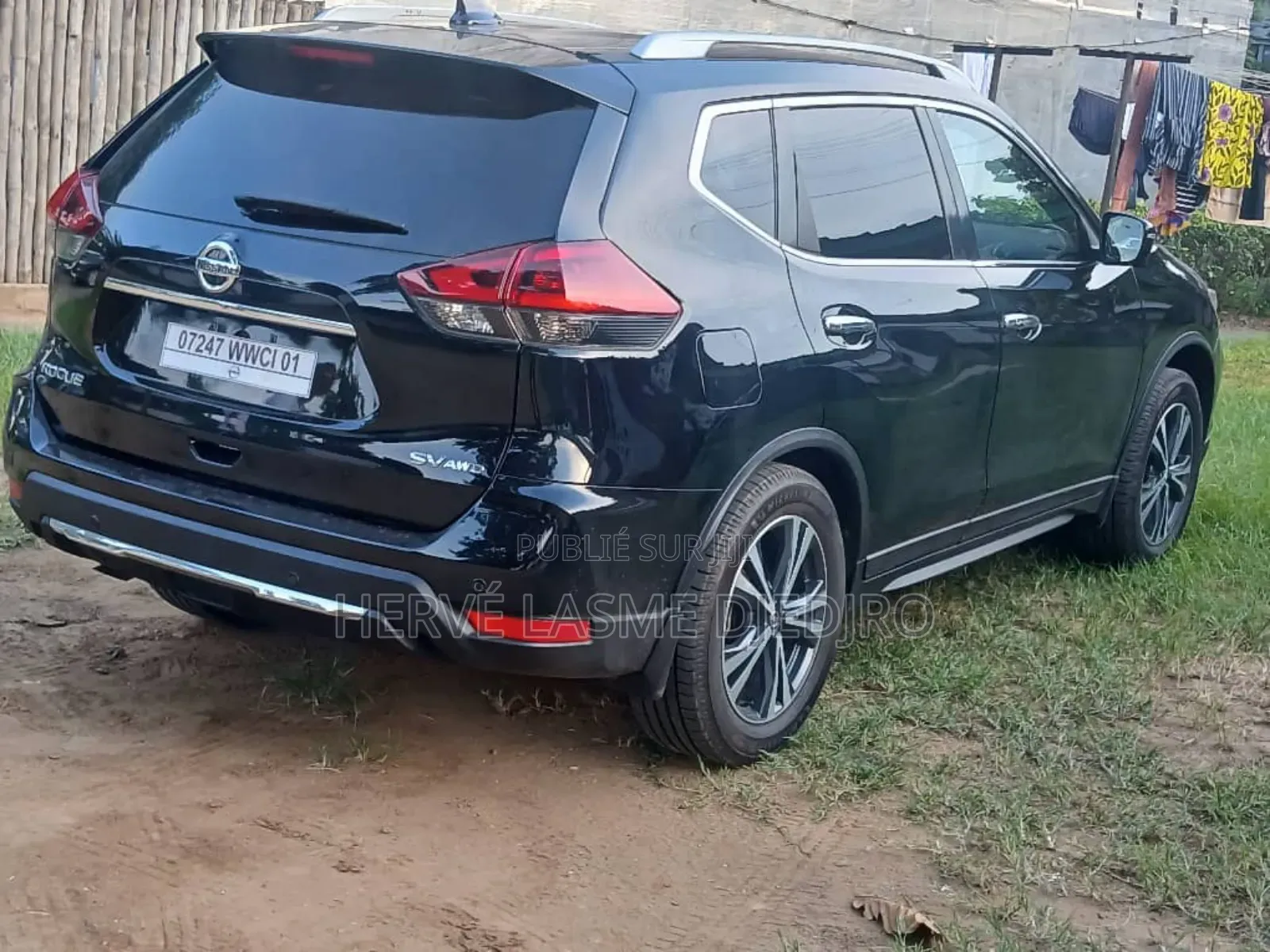 Nissan Rogue SV AWD 2020 Black