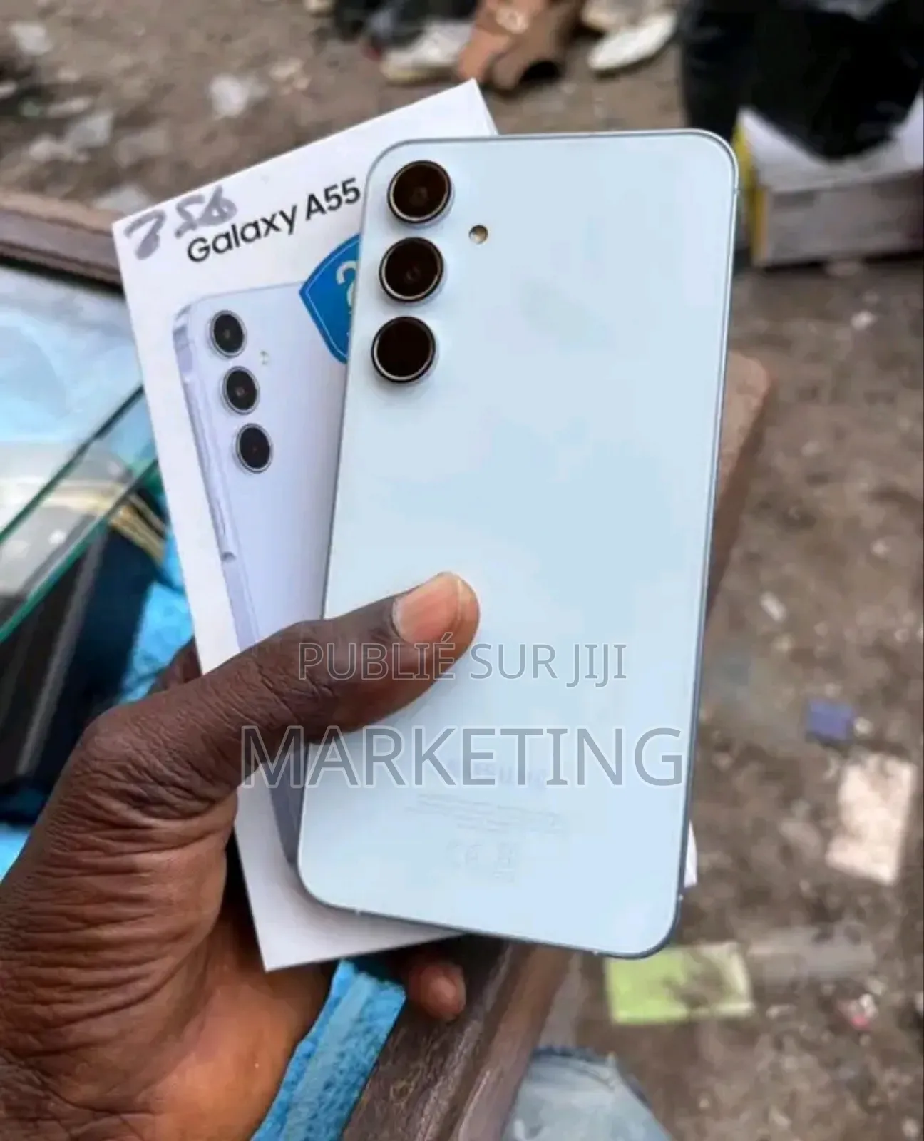 New Samsung Galaxy A55 256 GB Blanc