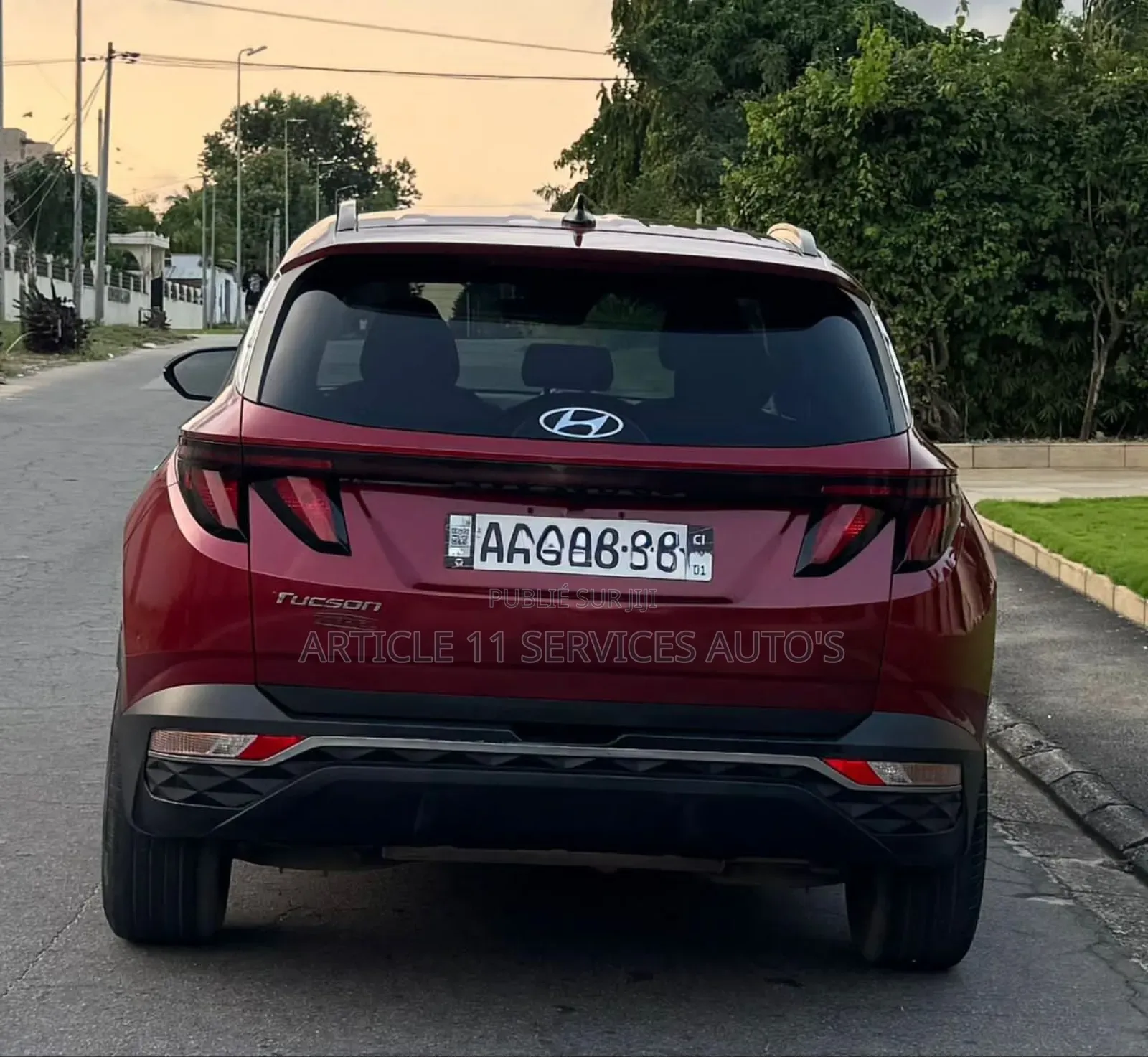 Hyundai Tucson Limited 2023 Rouge