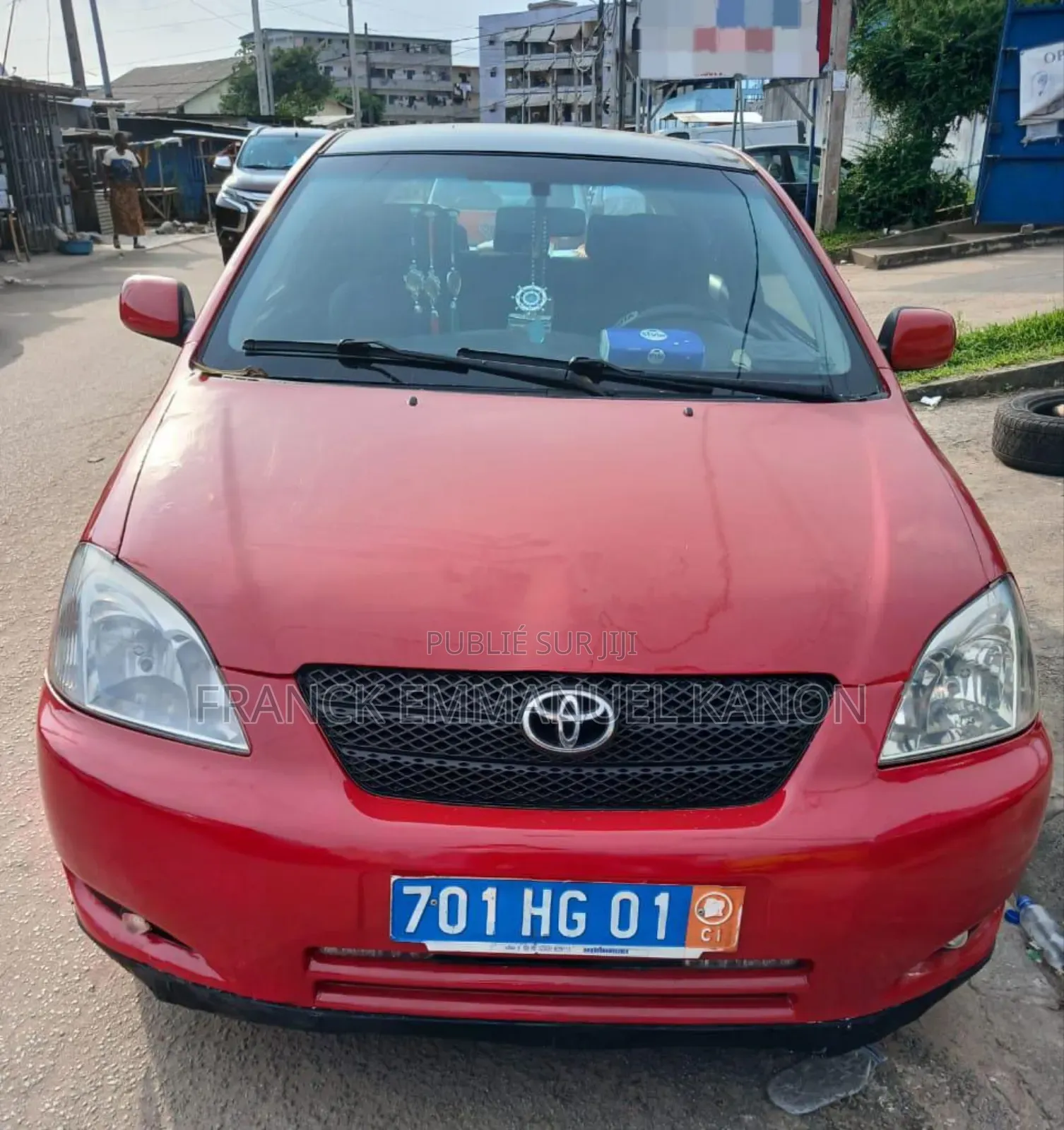 Toyota Corolla 1.6 VVT-i 2008 Rouge
