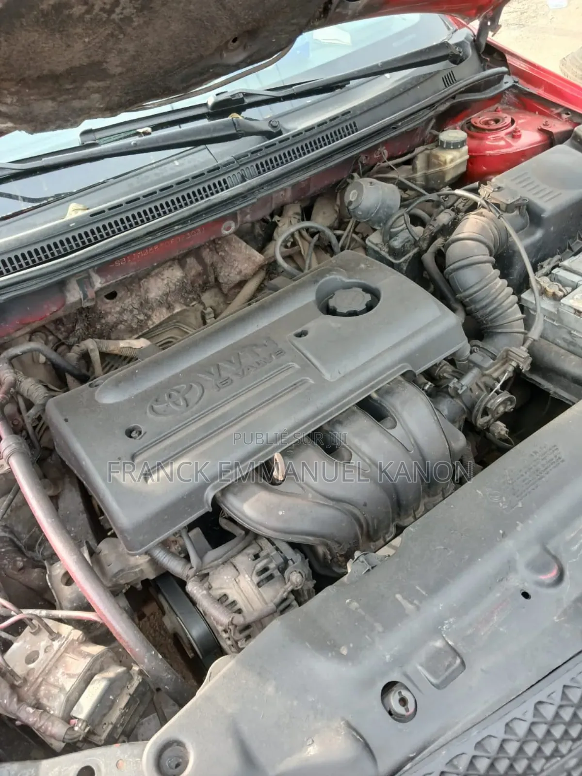 Toyota Corolla 1.6 VVT-i 2008 Rouge