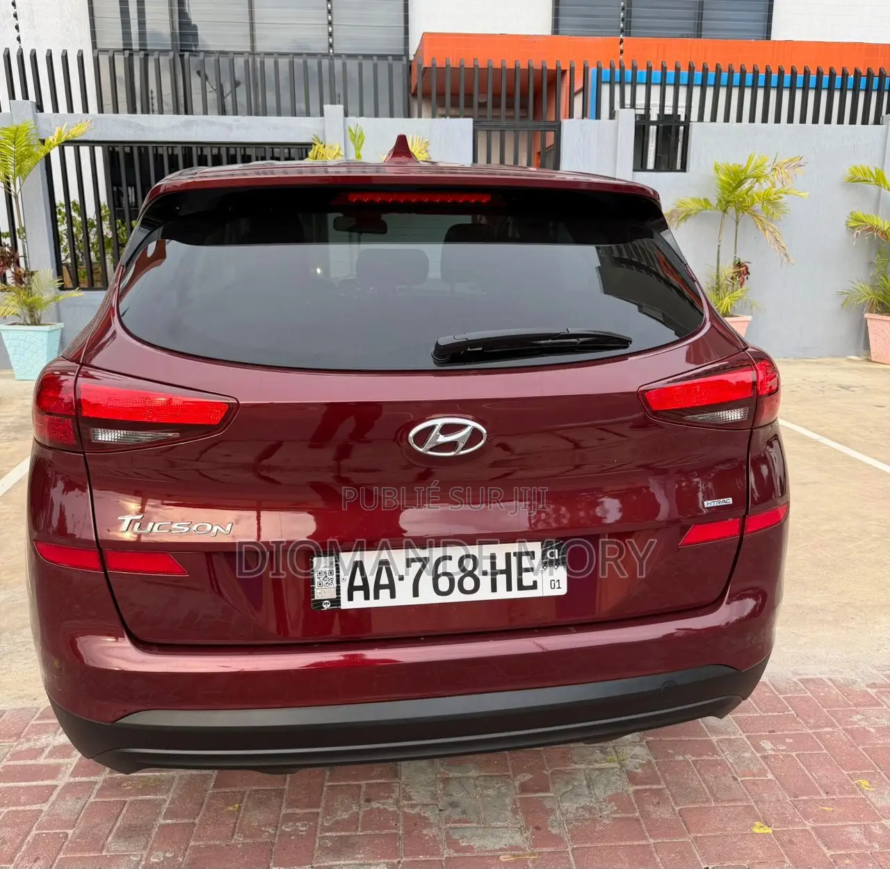 Hyundai Tucson Limited AWD 2020 Rouge