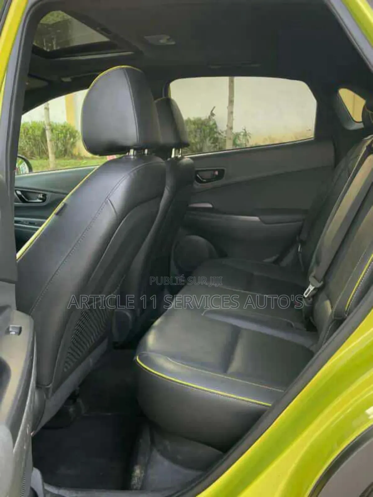 Hyundai Kona 2020 Jaune