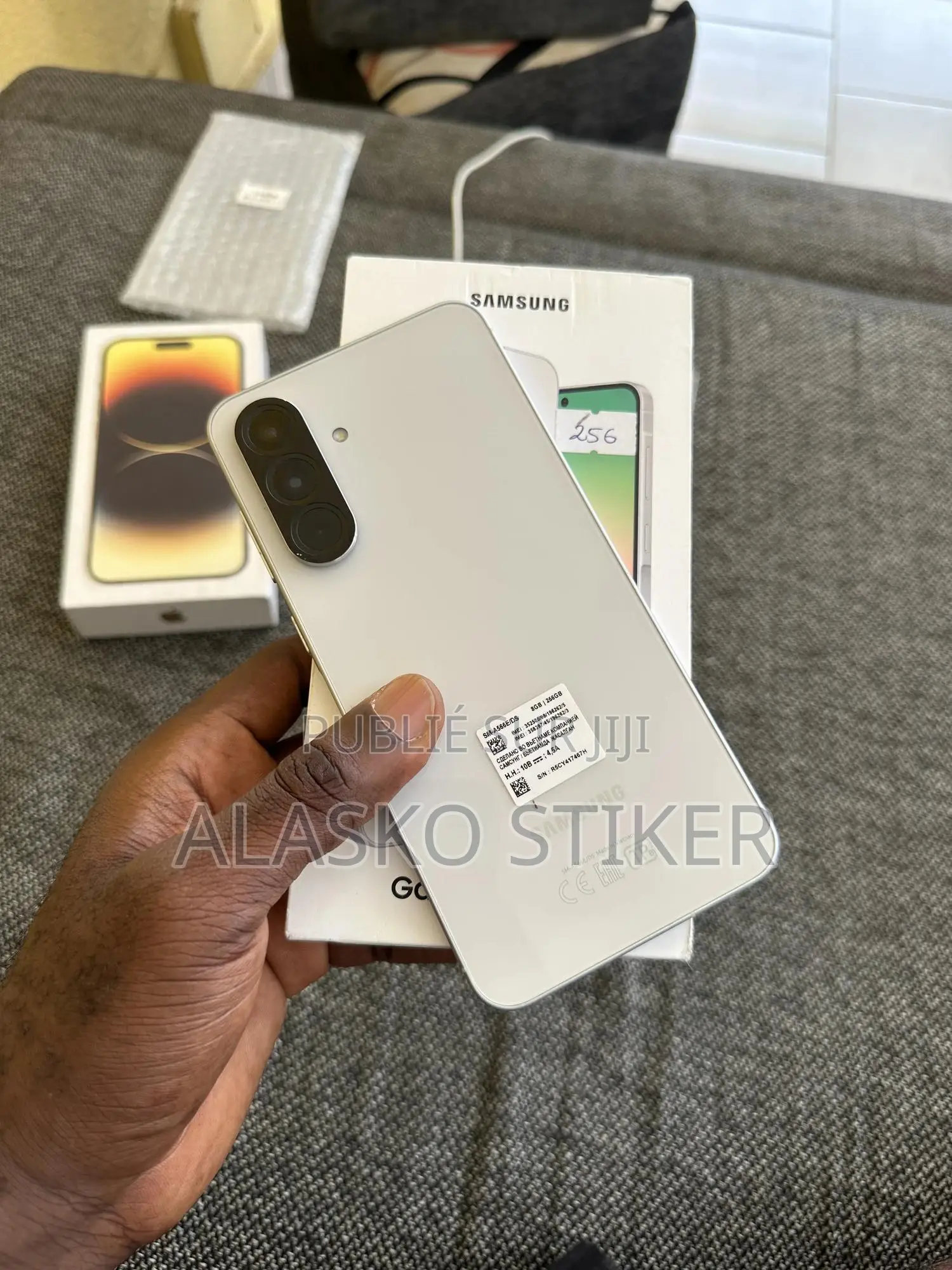 Samsung Galaxy A56 256 GB Blanc