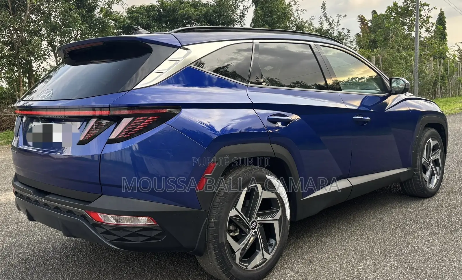 Hyundai Tucson Limited 2022 Blue